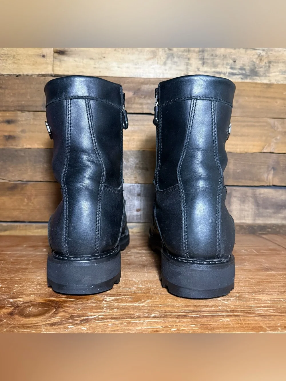 Harley-Davidson Men's Rainmaker Waterproof Black Motorcycle‎ Boots 94091